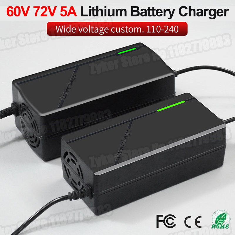 84V 20A Smart Charger - 60v 72v 5a carregador de bateria