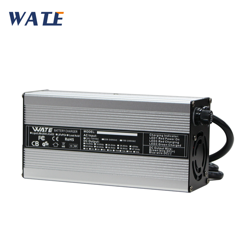 84V 20A Smart Charger - Carregador rápido de íon-lítio 67.2V 10A