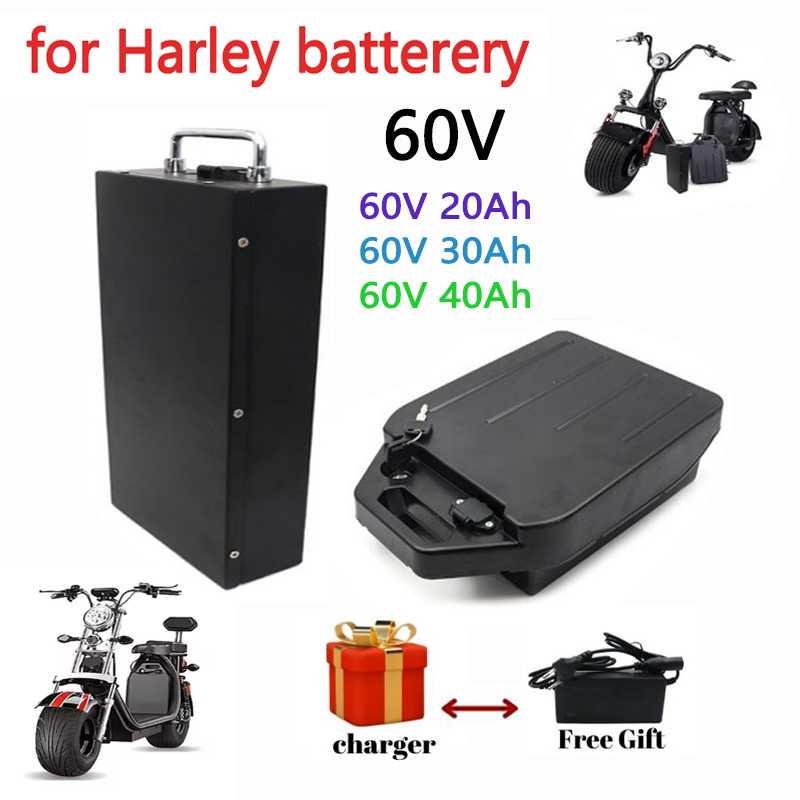 Bateria HarleyBattery 60V 20Ah - 60V 50Ah Electric Scooter Battery avaliação e preço