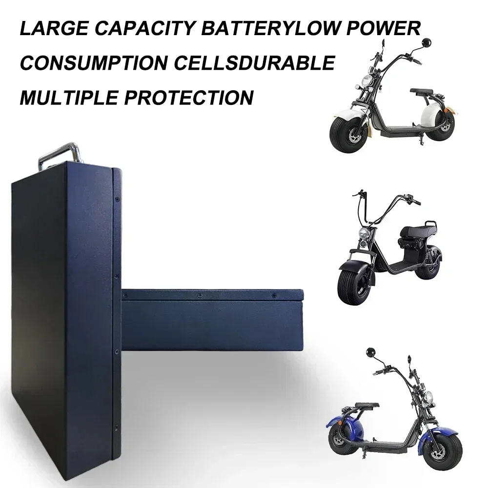 Bateria de íon-lítio de alta c - 60V 50Ah Electric Scooter Battery avaliação e preço