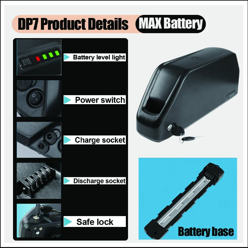 Bateria de lítio Polly para bi - 72V 50Ah 21700 Lithium Battery avaliação e preço