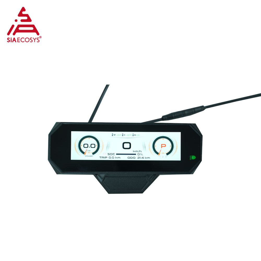 SiAECOSYS K80 TFT Velocímetro  - Kelly Kls7230S Controller avaliação e preço