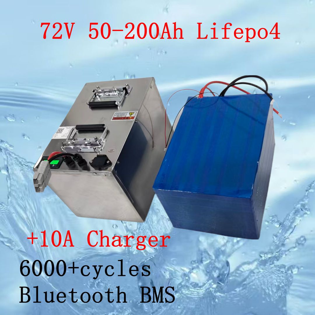 Lifepo4 72v 50ah 60ah 70ah 80a - 72V 40Ah Lifepo4 Battery Pack avaliação e preço