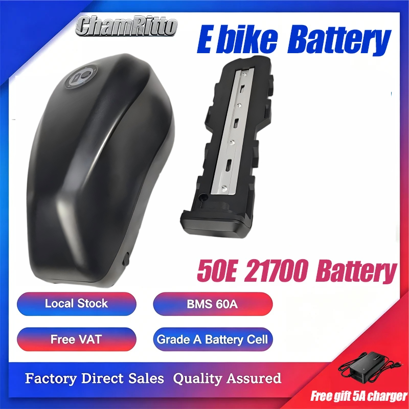 Bateria Downtube para E-Bike 4 - 72V 50Ah 21700 Lithium Battery avaliação e preço