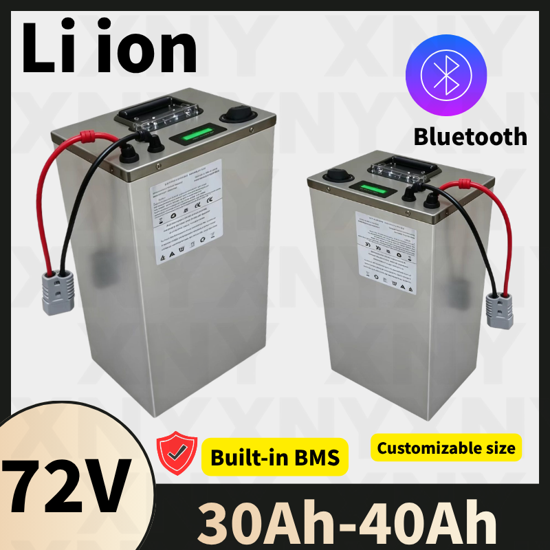Bateria de Íon de Lítio 72V 30 - 72V 40Ah Lifepo4 Battery Pack avaliação e preço