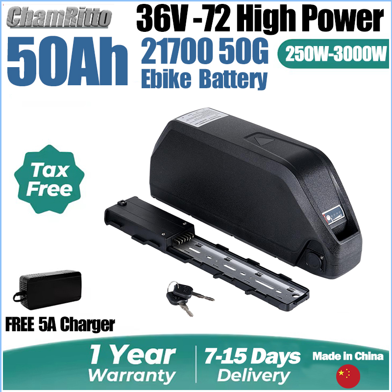 Bateria para Bicicleta Elétric - 72V 50Ah 21700 Lithium Battery avaliação e preço